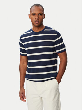 Tommy Hilfiger Tommy Hilfiger Pullover Breton MW0MW43942 Dunkelblau Regular Fit