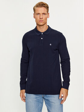 United Colors Of Benetton United Colors Of Benetton Поло 3089J3204 Cиній Regular Fit