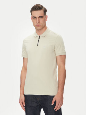 BOSS BOSS Поло Passerzip 50537507 Бежевий Slim Fit