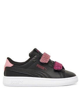 Puma Снікерcи Puma Smash 3.0 L Glitter Velcro V Inf 395610 07 Чорний