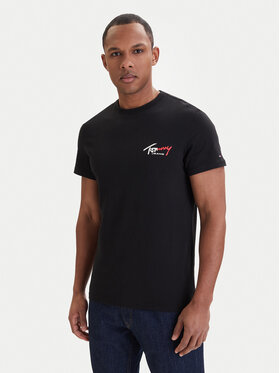 Tommy Jeans Tommy Jeans Camiseta DM0DM22538 Negro Slim Fit