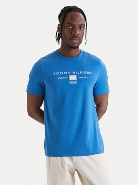 Tommy Hilfiger Tommy Hilfiger Camiseta Brand Love MW0MW42365 Azul Regular Fit
