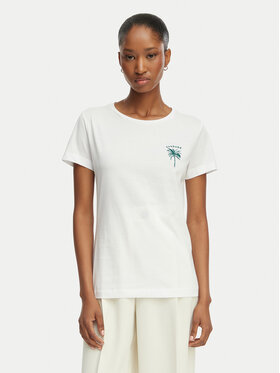 BOSS BOSS Camiseta C_Elove_4 50559077 Blanco Slim Fit