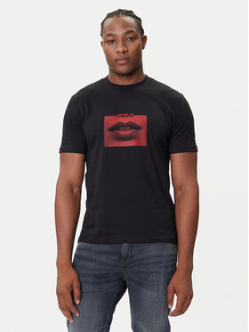 HUGO HUGO Camiseta Deterni 50544496 Negro Regular Fit