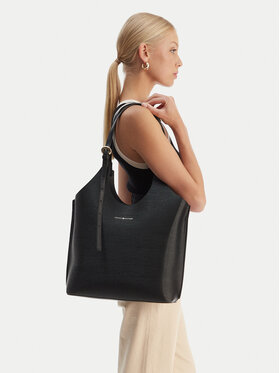 Tommy Hilfiger Kabelka Tommy Hilfiger Th Modern Tote AW0AW18618 Čierna