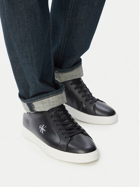 Calvin Klein Αθλητικά Calvin Klein Low Prof Cupsole Lth HM0HM02123 Μαύρο
