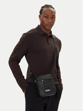 Calvin Klein Brašna Calvin Klein Sleek Reporter LV04D3180G Černá