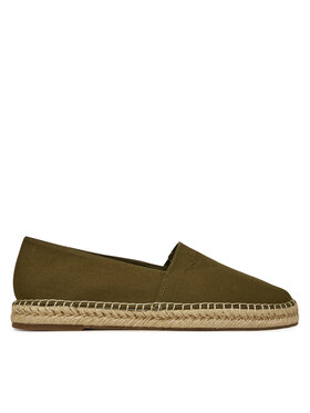 Calvin Klein Espadrilky Calvin Klein Espadrille Cv Logo HM0HM01808 Khaki