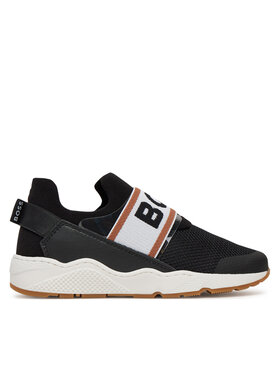 BOSS Sneakersy BOSS J51645 M Čierna