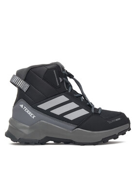 adidas Trekingová obuv adidas Terrex Ax4R Mid Climawarm+ Hiking Shoes Kids JH5490 Černá