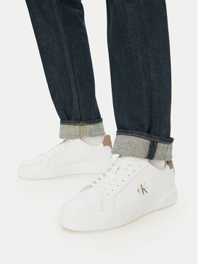 Calvin Klein Sneakers Calvin Klein Chunky Cupsole Laceup Lth YM0YM01344 Weiß