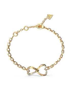 Guess Bransoletka Guess JUBB0461 8JW Złoty