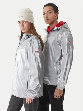 Hunter Hunter Chubasquero HARU0008261 Plata Regular Fit