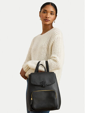 LAUREN RALPH LAUREN Ruksak LAUREN RALPH LAUREN Medium Cameryn 431969355002 Čierna