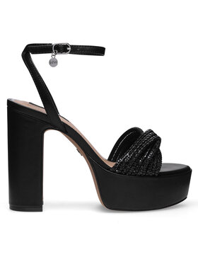 Nine West Sandały Nine West WFA2736-1 Czarny