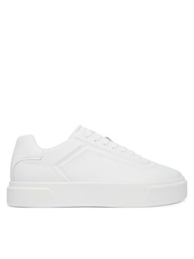 Calvin Klein Sneakersy Calvin Klein Basket Cups Oxf Lup Hf Lth YM0YM01452 Bílá