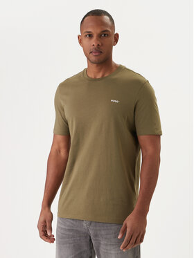 HUGO HUGO Camiseta Dero222 50466158 Caqui Regular Fit