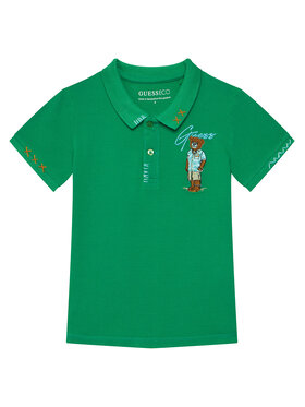 Guess Guess Polo N6GP01 K9WF4 Verde Regular Fit