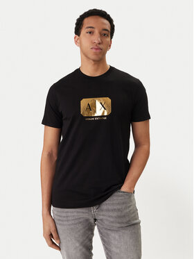 Armani Exchange Armani Exchange Футболка XM002826 AF12308 UC001 Чорний Regular Fit