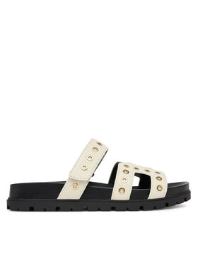 Guess Шльопанці Guess FLPFAS ELE03 Écru
