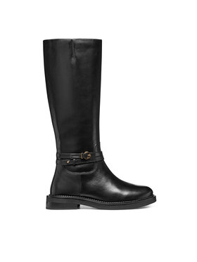 Geox Jātnieku tipa zābaki Geox D Serilda D56WYA 00043 C9999 Melns