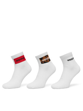 HUGO Șosete lungi HUGO 50557158 Alb