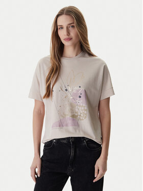 ONLY ONLY Camiseta Jany 15356044 Gris Regular Fit