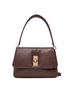 Tommy Hilfiger Kabelka Tommy Hilfiger Soft Leather Conv Crossover AW0AW17638 Hnedá