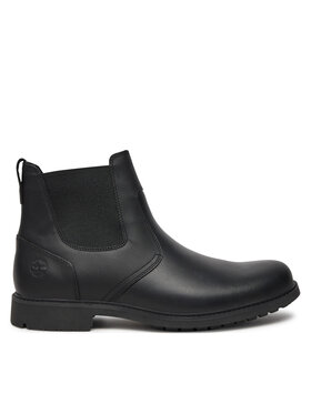 Timberland Členková obuv s elastickým prvkom Timberland Stormbucks Mid C Helsea Boot TB05551R001 Čierna