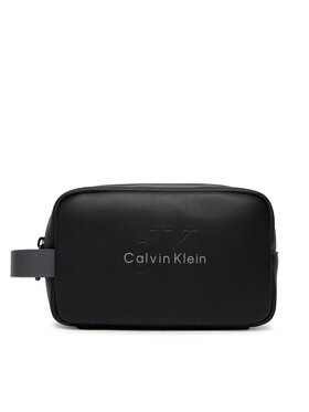 Calvin Klein Geantă pentru cosmetice Calvin Klein Bold Dopp Kit LV04D1238G Negru