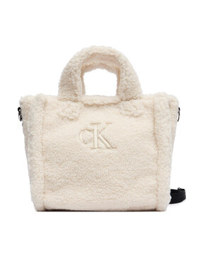 Calvin Klein Jeans Τσάντα Calvin Klein Jeans Teddy Tote Bag IU0IU00355 Μπεζ