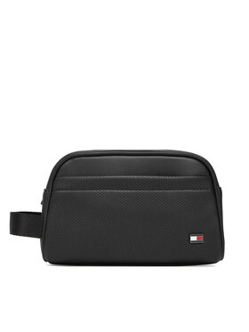 Tommy Hilfiger Neseser Tommy Hilfiger Th Foundation Washbag AM0AM14764 Crna