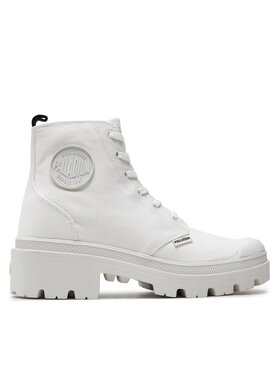 Palladium Turistická obuv Palladium Pallabase Twill 96907-141-M Bílá