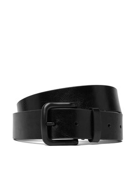 Calvin Klein Vīriešu josta Calvin Klein Round Buckle Tumbled 35 Mm LV04D7041G Melns