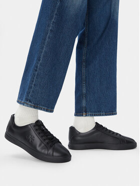 Calvin Klein Laisvalaikio batai Calvin Klein Low Prof Cupsole Lth HM0HM02123 Juoda