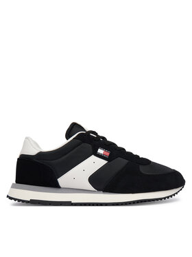 Tommy Jeans Sneakersy Tommy Jeans Tjm Eva Runner Mix Material EM0EM01737 Čierna
