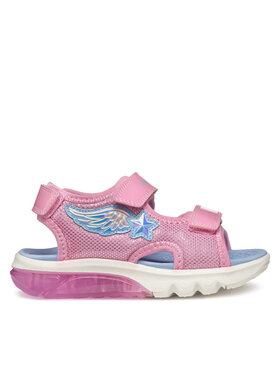 Geox Sandály Geox J Ciberdron G J55MWA 0ASKN CE8E4 D Růžová