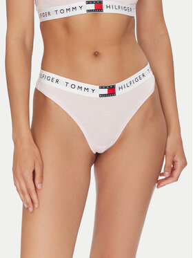 Tommy Hilfiger Tommy Hilfiger Tanga UW0UW06039 Rózsaszín