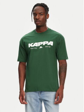 Kappa Kappa Футболка Nhisso 351S5MW Зелений Regular Fit