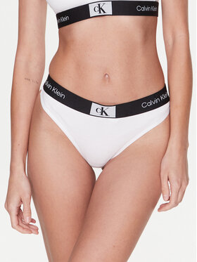Calvin Klein Underwear Calvin Klein Underwear Στρίνγκ 000QF7221E Λευκό