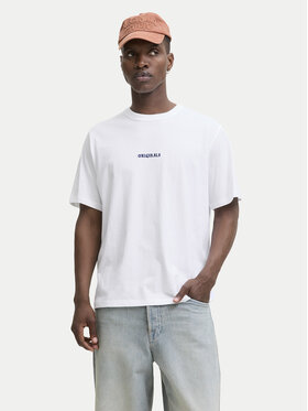 Jack & Jones Jack & Jones Camiseta Meadows Minimal 12283630 Blanco Loose Fit