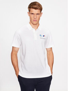 Puma Puma Поло Bmw Mms Ess 621312 Білий Regular Fit