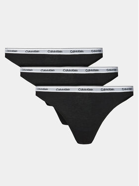 Calvin Klein Underwear Calvin Klein Underwear Set di perizomi 000QD5209E Nero
