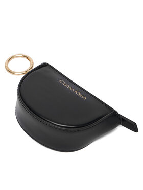 Calvin Klein Puzdro na kľúče Calvin Klein Ck Embossed Mini Pouch Bag Charm LV04F1190G Čierna