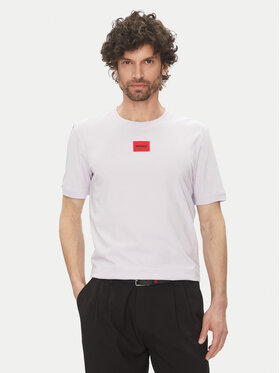 HUGO HUGO Футболка Diragolino212 50447978 Фіолетовий Regular Fit