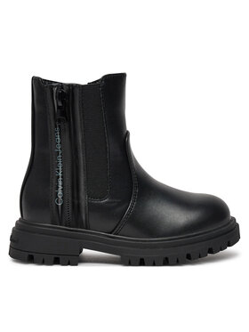 Calvin Klein Jeans Botki Calvin Klein Jeans Chelsea Boot V3A5-81019-1355 M Czarny