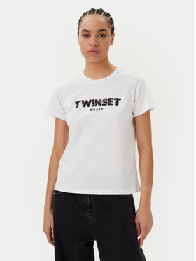 TWINSET TWINSET Футболка 251TP2070 Білий Regular Fit