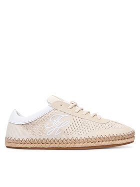 Tommy Hilfiger Espadryle Tommy Hilfiger Th Heritage Rope Sneaker FW0FW09406 Beżowy