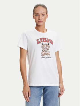 Liu Jo Liu Jo Camiseta UF5271 JS923 Blanco Regular Fit