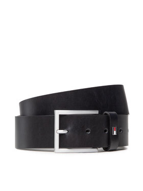 Tommy Hilfiger Pánsky opasok Tommy Hilfiger Hampton 4.0 AM0AM08361 Čierna